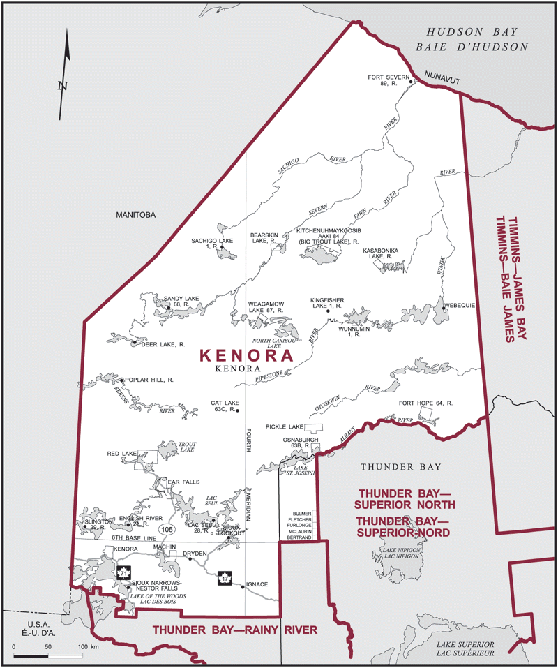 Kenora, federal election 2015, Thunder Bay, Greg Rickford, Elections Canada