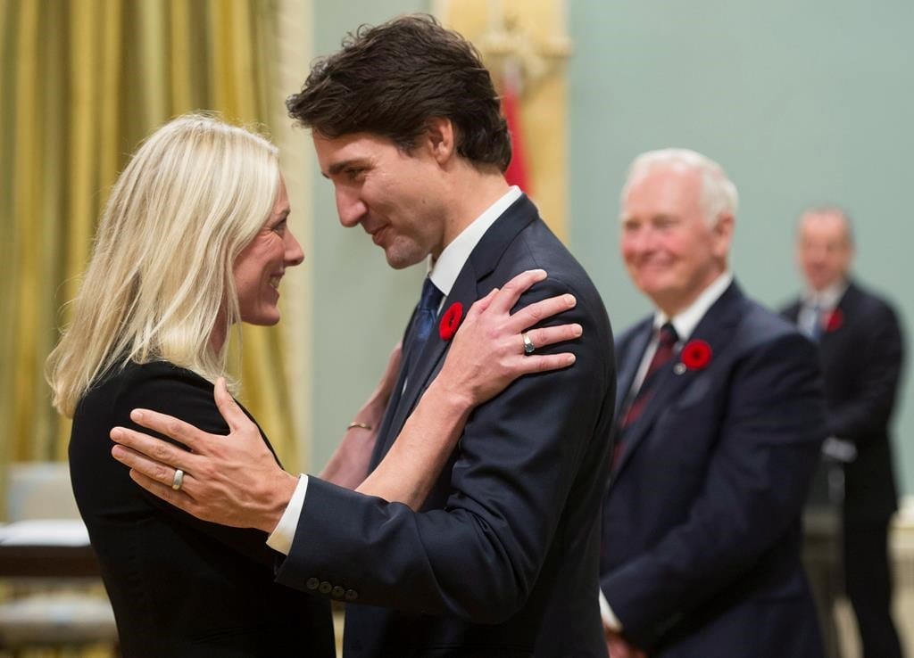 Canada environment minister Catherine McKenna swearing in - CP