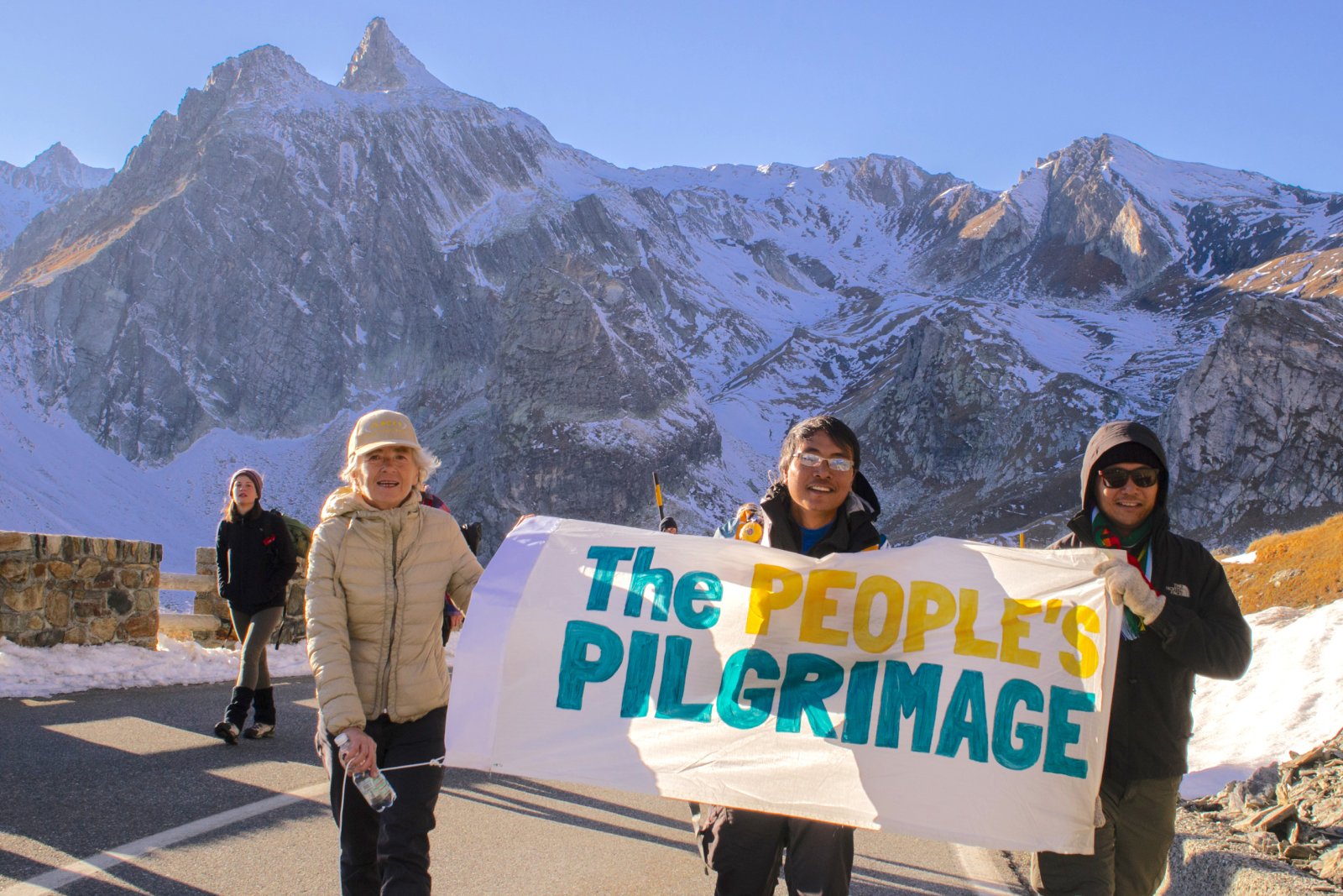 People's Pilgrimage Swiss Alps Yeb Sano