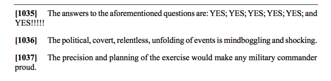 screengrab from Vaillancourt ruling in Duffy trial