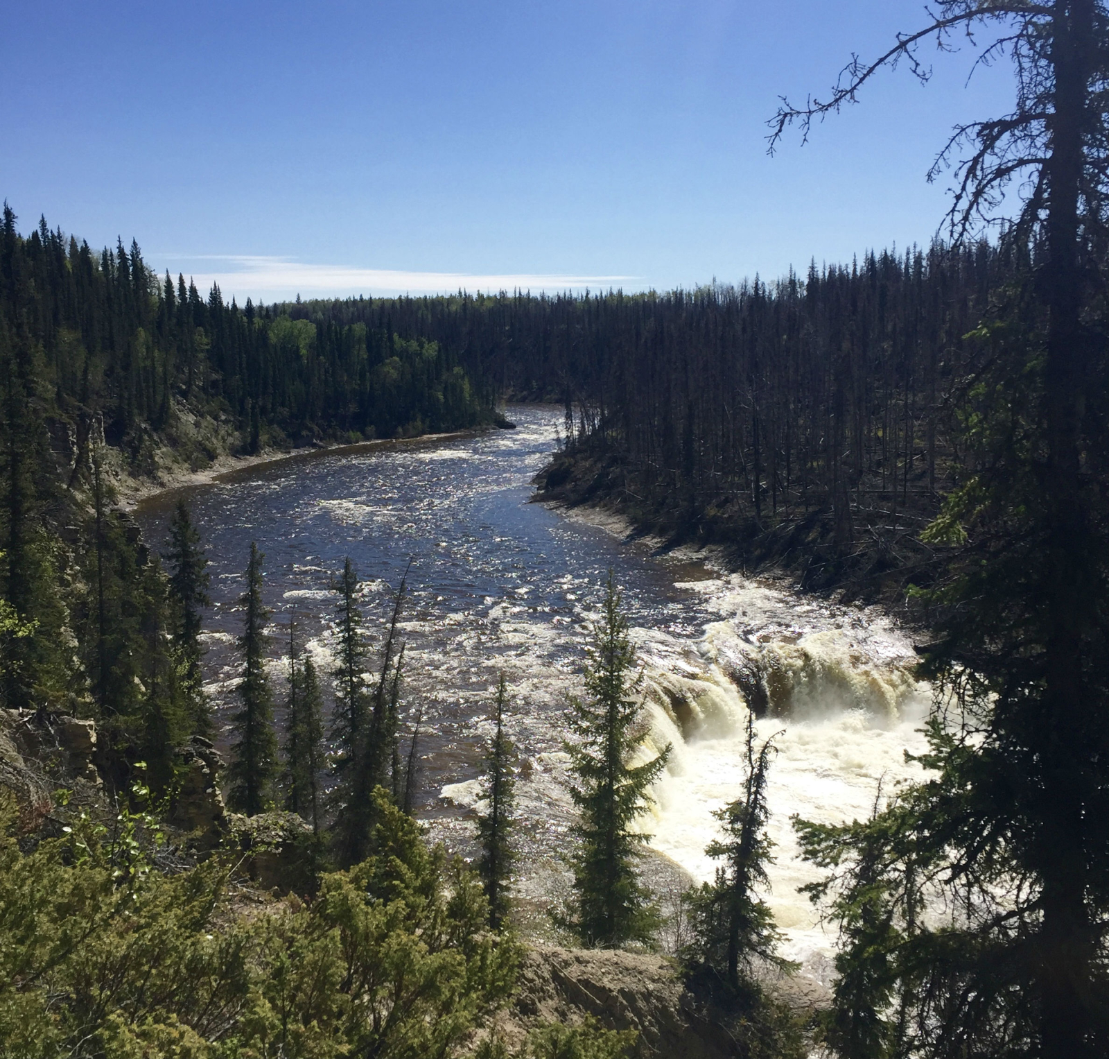 Northwest Territories, Coral Falls, Dehcho First Nations, Sambaa Deh, Trout River