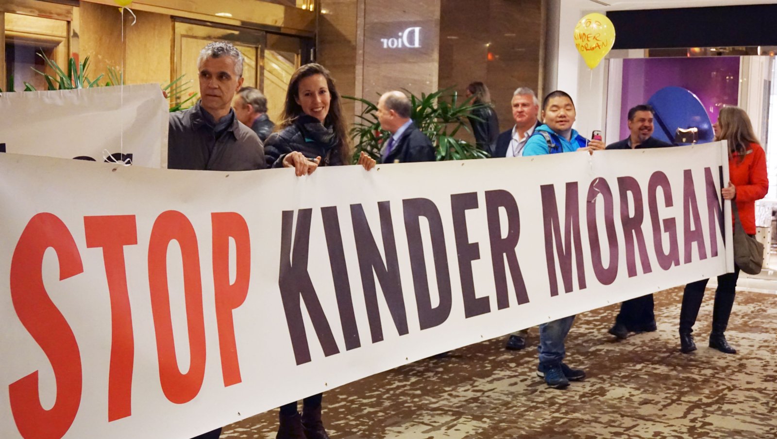 Kinder Morgan, pipeline protest, Trans Mountain expansion, Vancouver