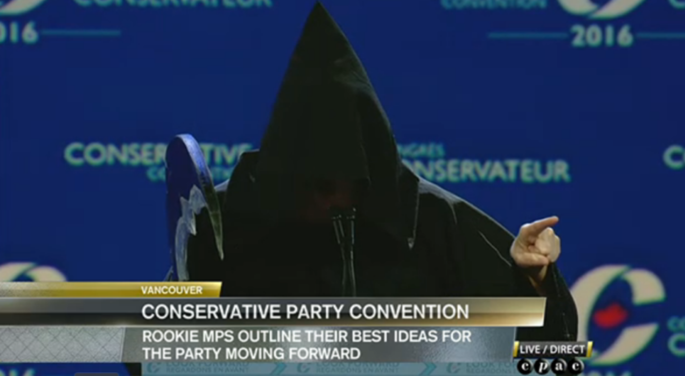 Grim Reaper, Marilyn Gladu, Conservative Party Convention