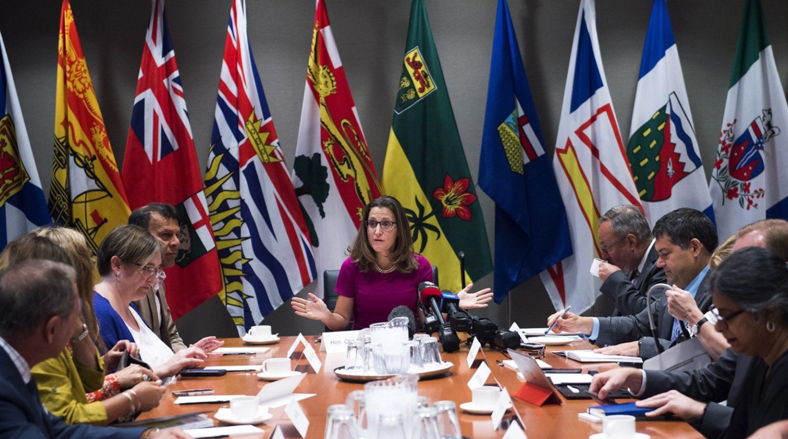Chrystia Freeland, Foreign Affairs Minister, NAFTA, labour, NAFTA renegotiations