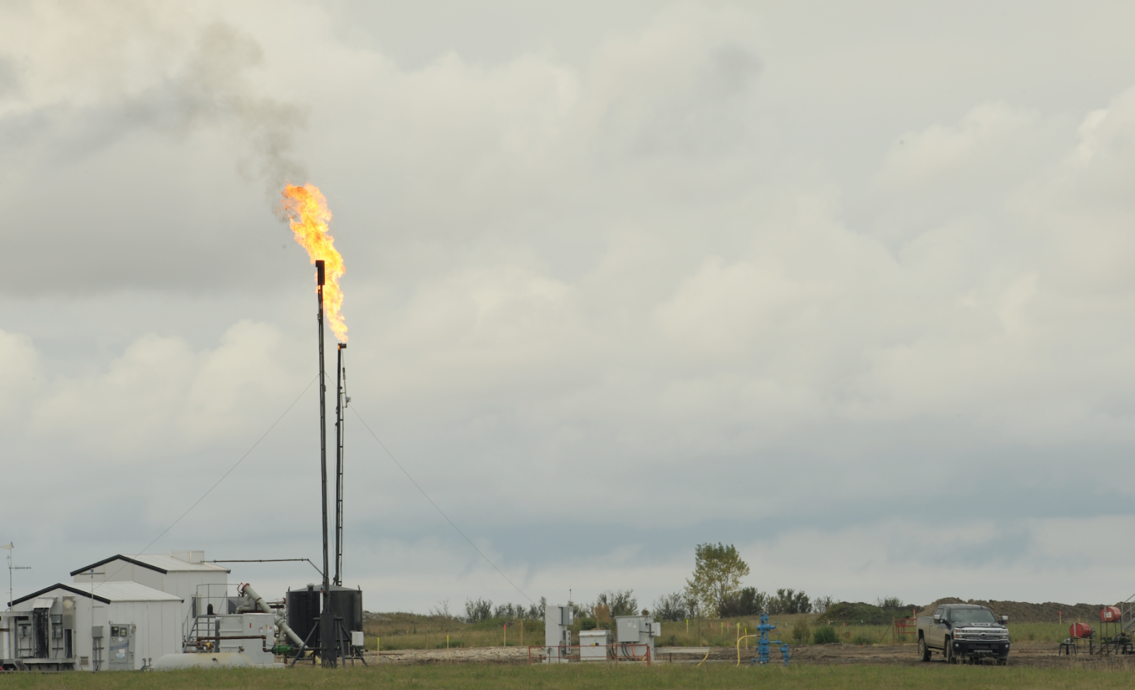 Mark Taylor, The Price of Oil, Toronto Star, Flare Stack, oil field