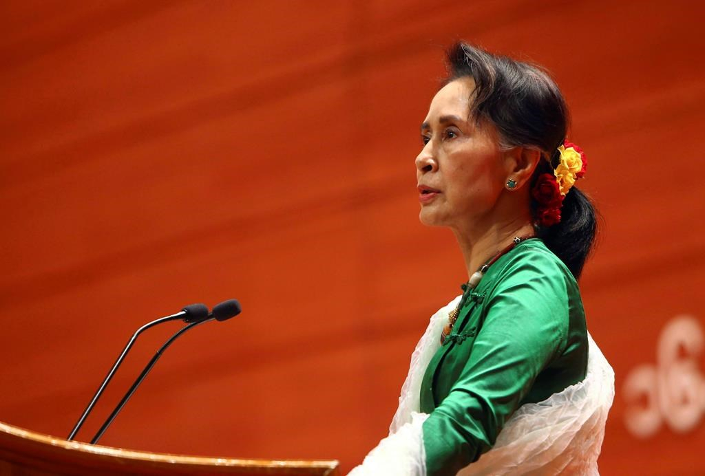 Myanmar leader removed from display at Canadian Museum for Human Rights ...