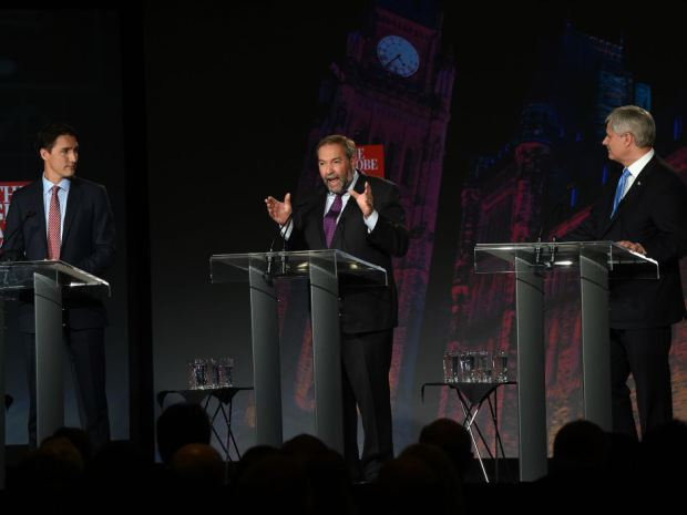 2015 Globe and Mail party leaders' debate in Calgary