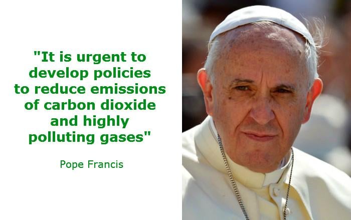 Pope Francis on Climate Change - Connect4Climate blog
