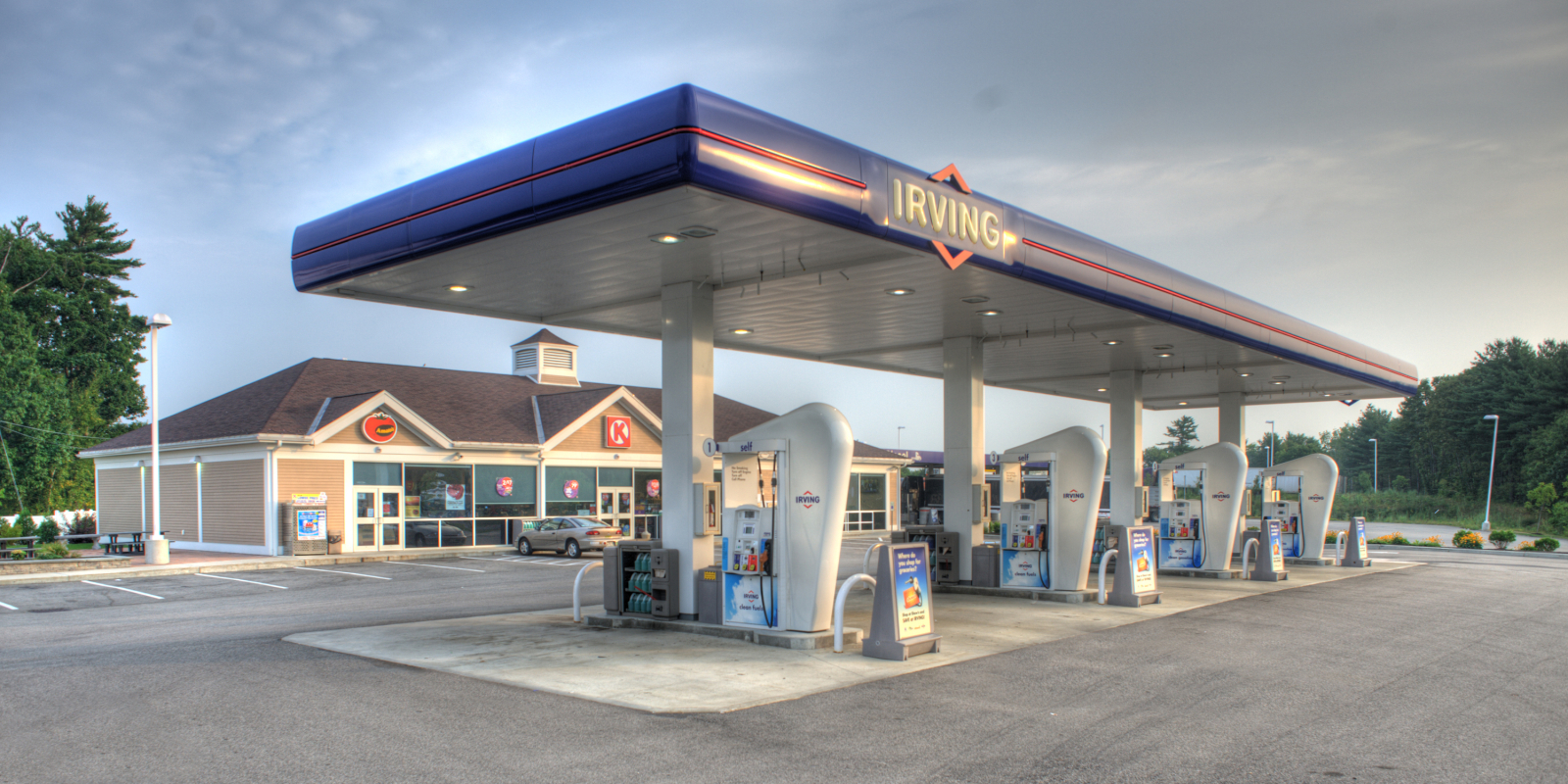 Irving oil, gas station, Saint John, New Brunswick