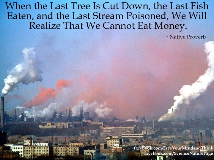 "We cannot eat money" - www.cutorcopy.com