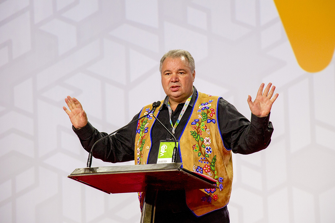 David Chartrand, Liberal Party of Canada, convention, Winnipeg, 2016