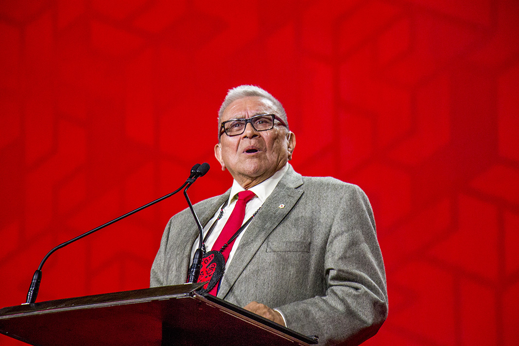 Robert Joseph, Liberal Party of Canada, convention, Winnipeg, 2016, Residential schools