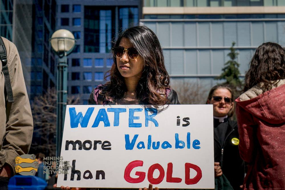 Water is more valuable than gold, Barrick Gold, Pascua Lama, Veladero, Chile Argentina, protest