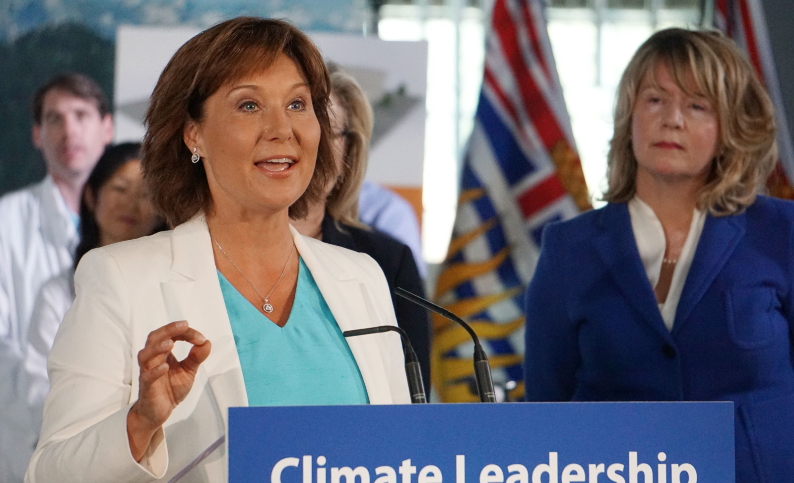 Christy Clark, Climate Action Plan, Climate leadership, carbon tax