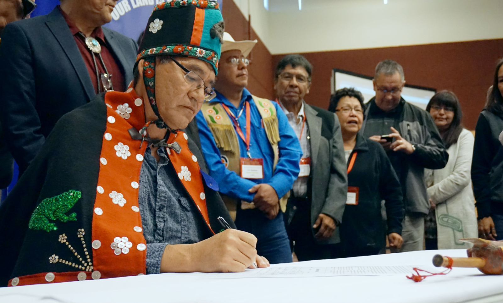 John Risdale, Chief Na'Moks, Wet'suwet'en First Nation, Treaty Alliance Against Tar Sands Expansion