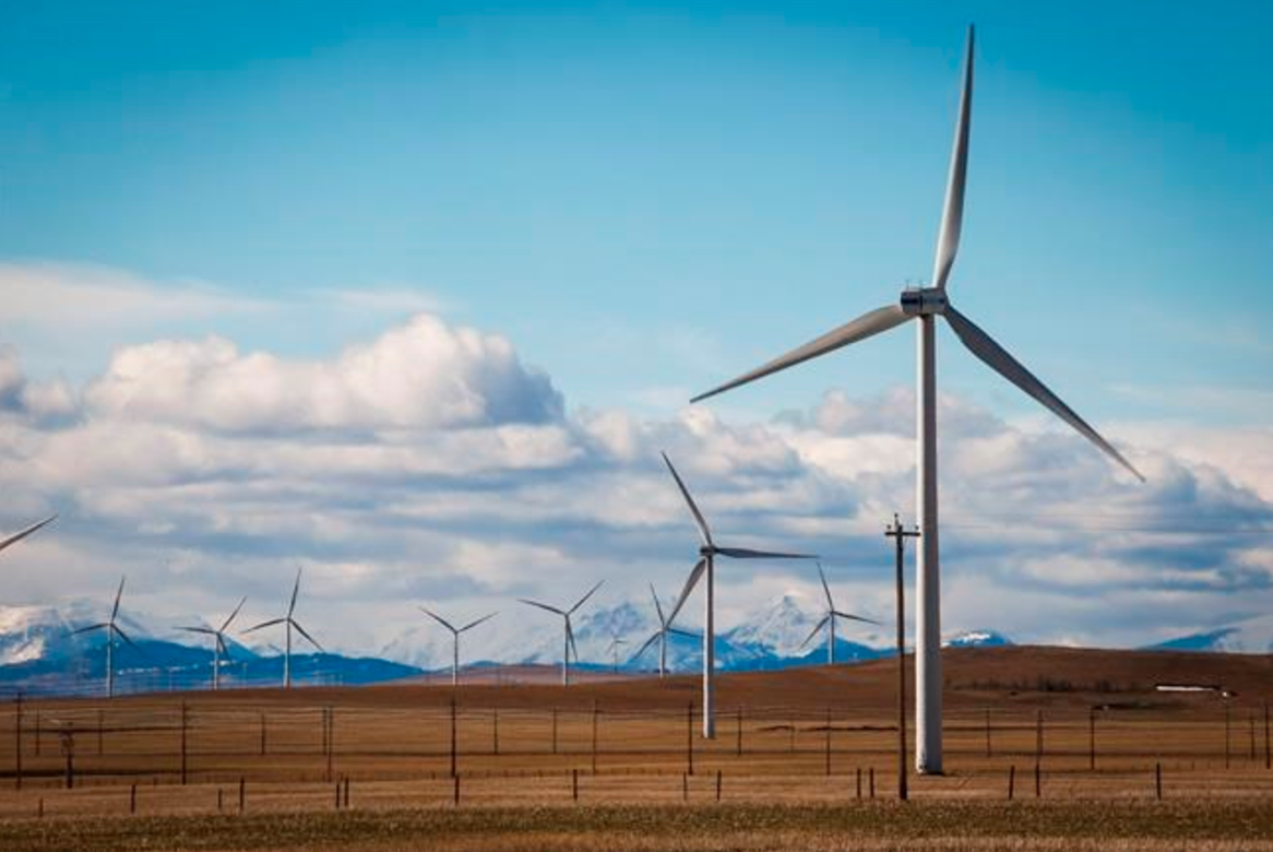 TransAlta, wind turbines, wind power, renewable energy, Pincher Creek, Alberta