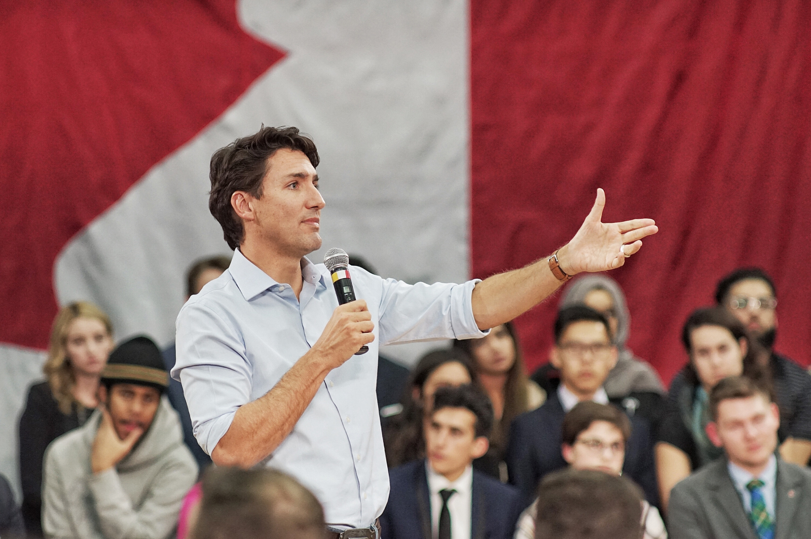 Justin Trudeau, oilsands, Calgary, town hall