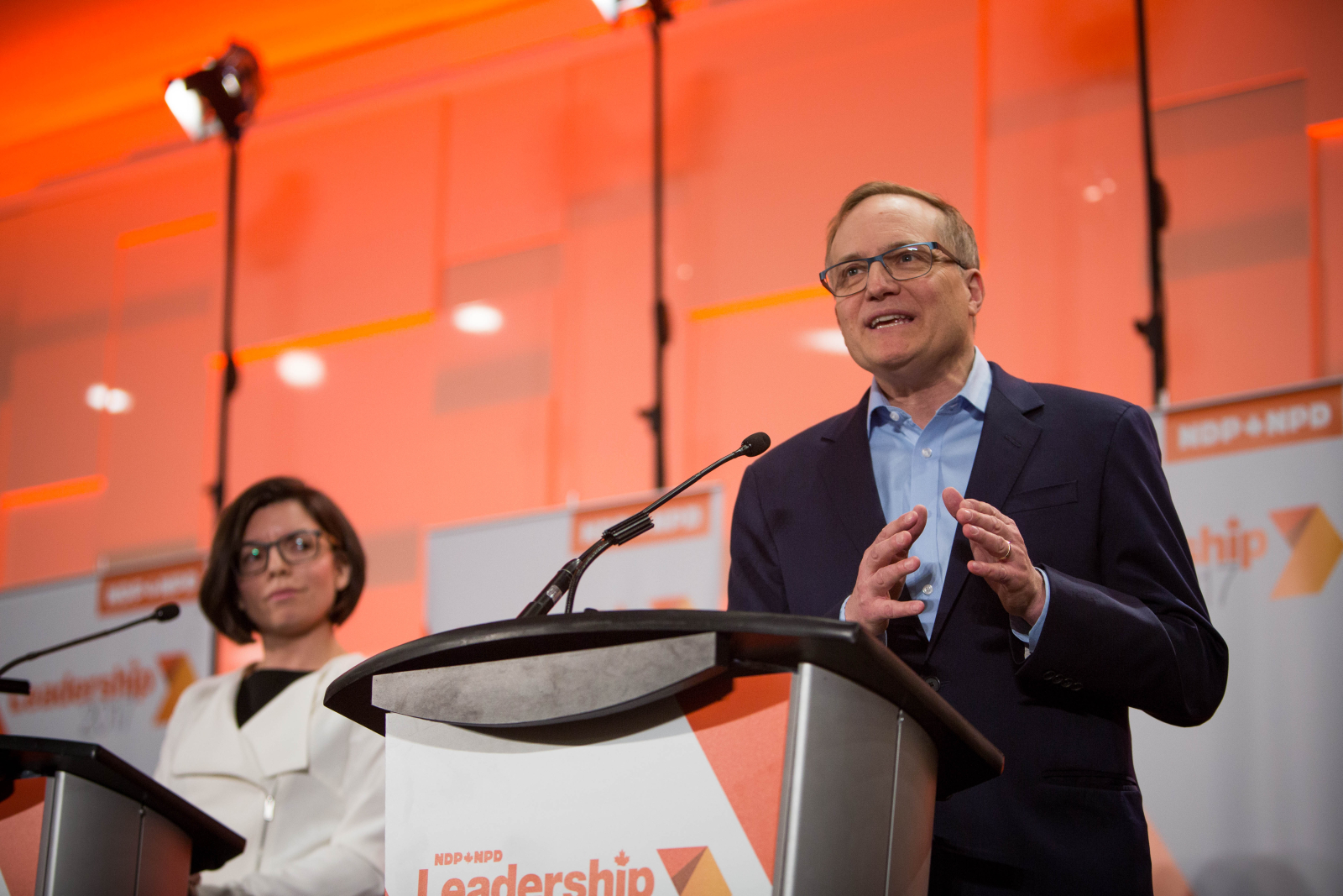 Peter Julian, the NDP MP for Burnaby-New Westminster, is one of four candidates running for the party's leadership. Photo by Alex Tétreault.