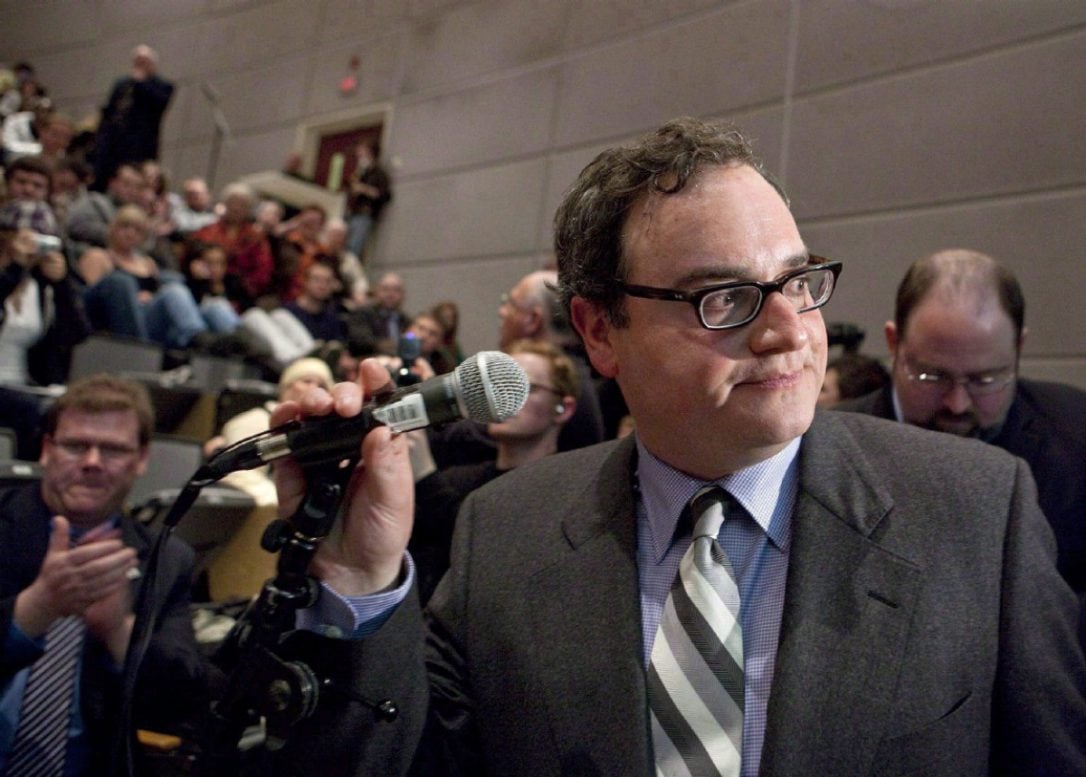 The Rebel founder Ezra Levant, shown here in this 2010 file photo, is standing by a contributor behind a video entitled "10 Things I Hate About Jews." Photo by the Canadian Press.