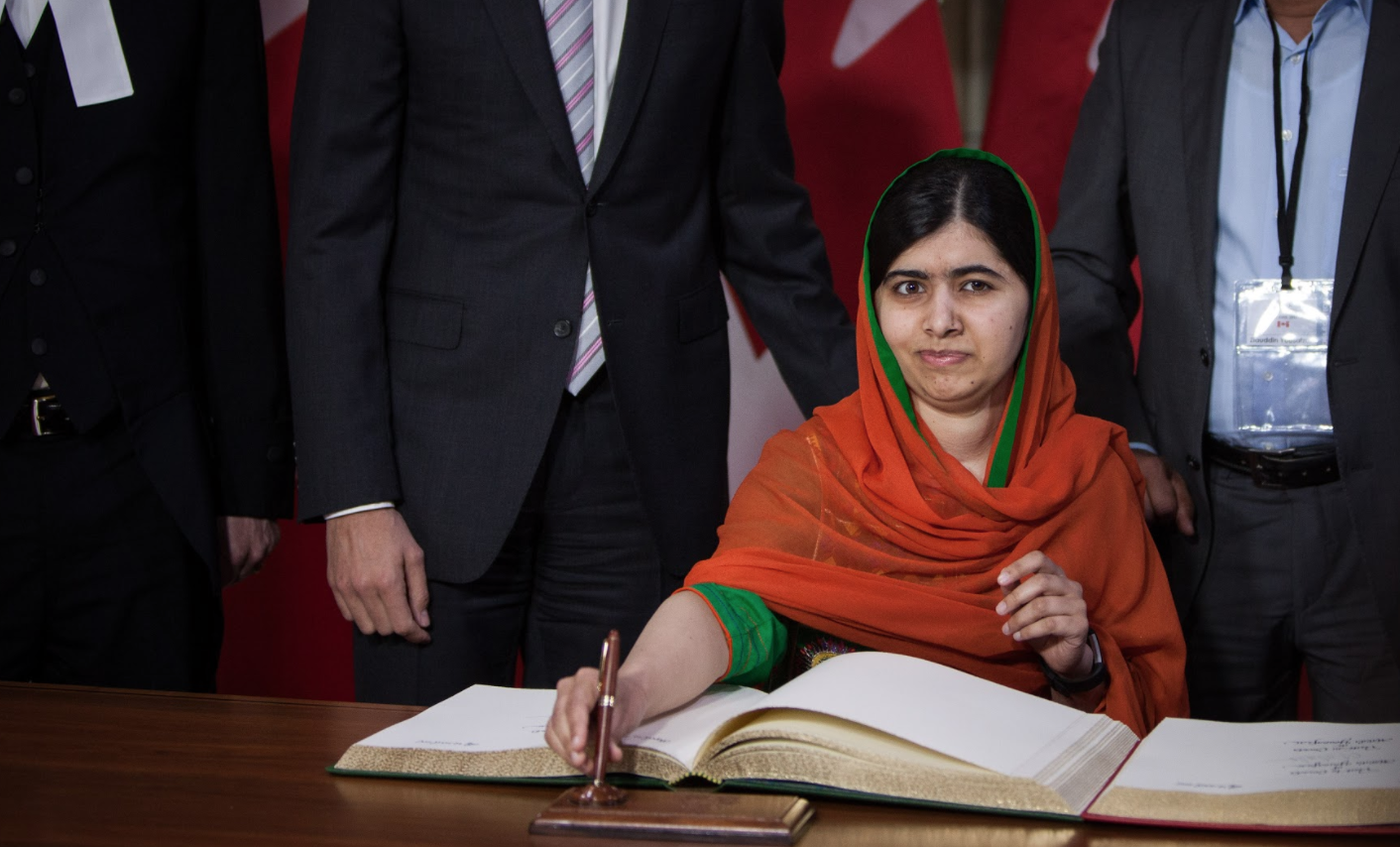Malala Yousafzai, Parliament Hill, honorary Canadian, Pakistan