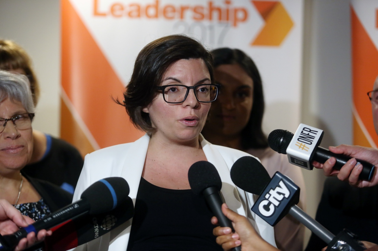 NDP leadership candidate Niki Ashton
