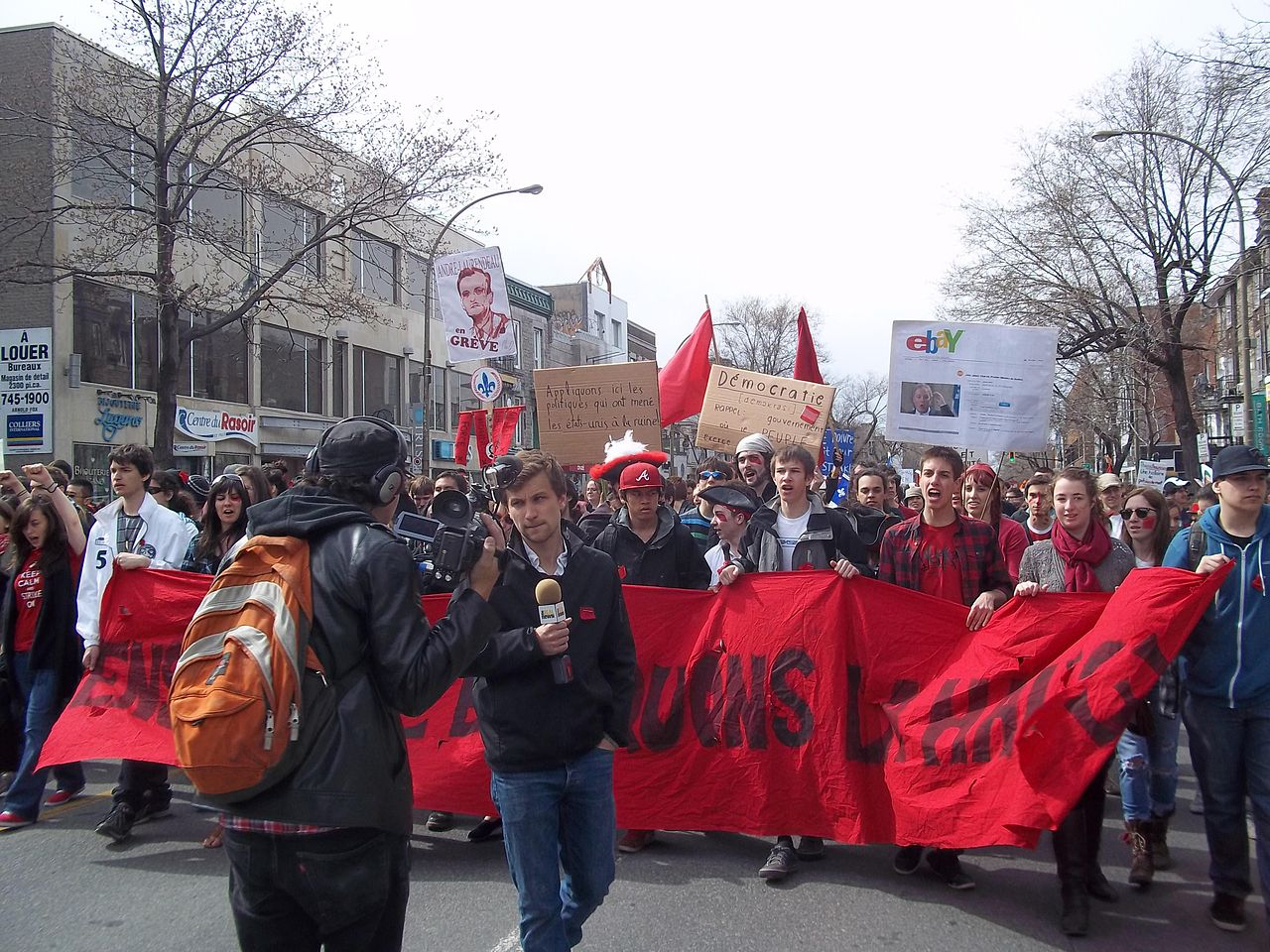 Gabriel Nadeau-Dubois, Maple Spring protests