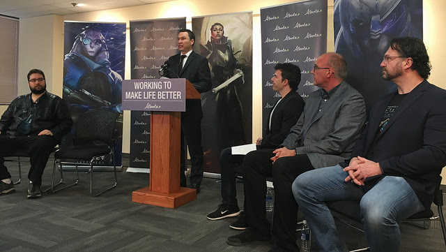 Alberta's Economic Development and Trade Minister Deron Bilous announced plans Thursday to provide tax credits to the province's interactive digital media industry. Photo provided by the Government of Alberta