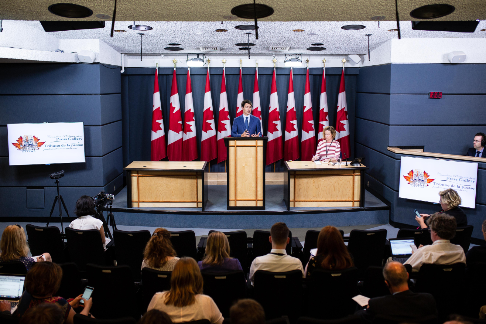 Justin Trudeau, Ottawa, news conference