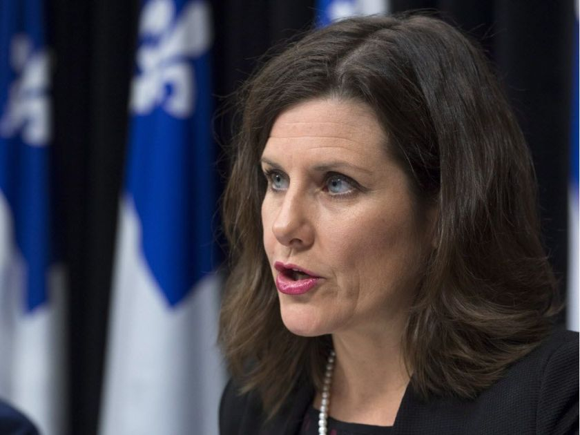 Quebec, Justice Minister, Stéphanie Vallée
