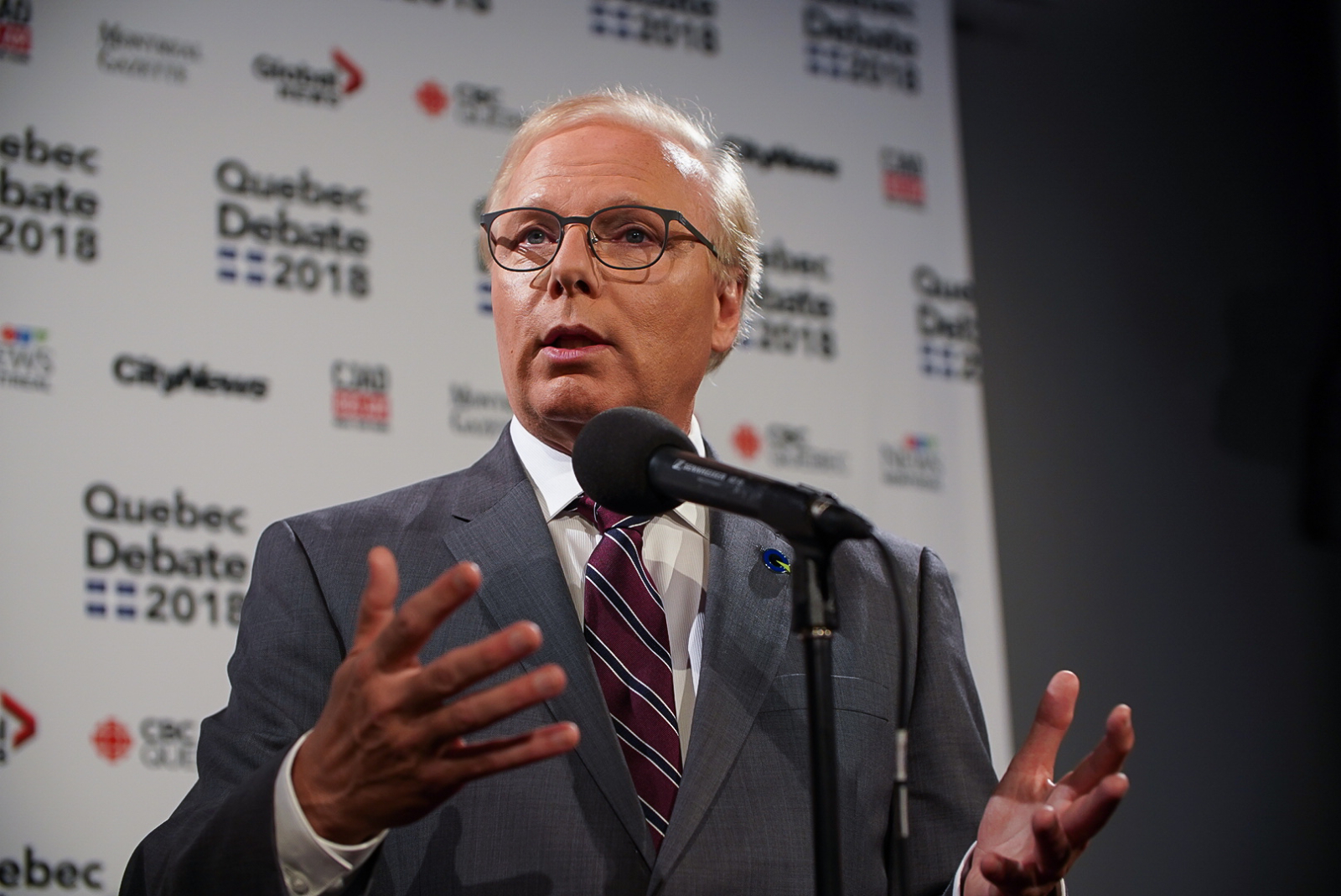 Jean-François Lisée, Parti Quebecois, Quebec debate, Quebec election