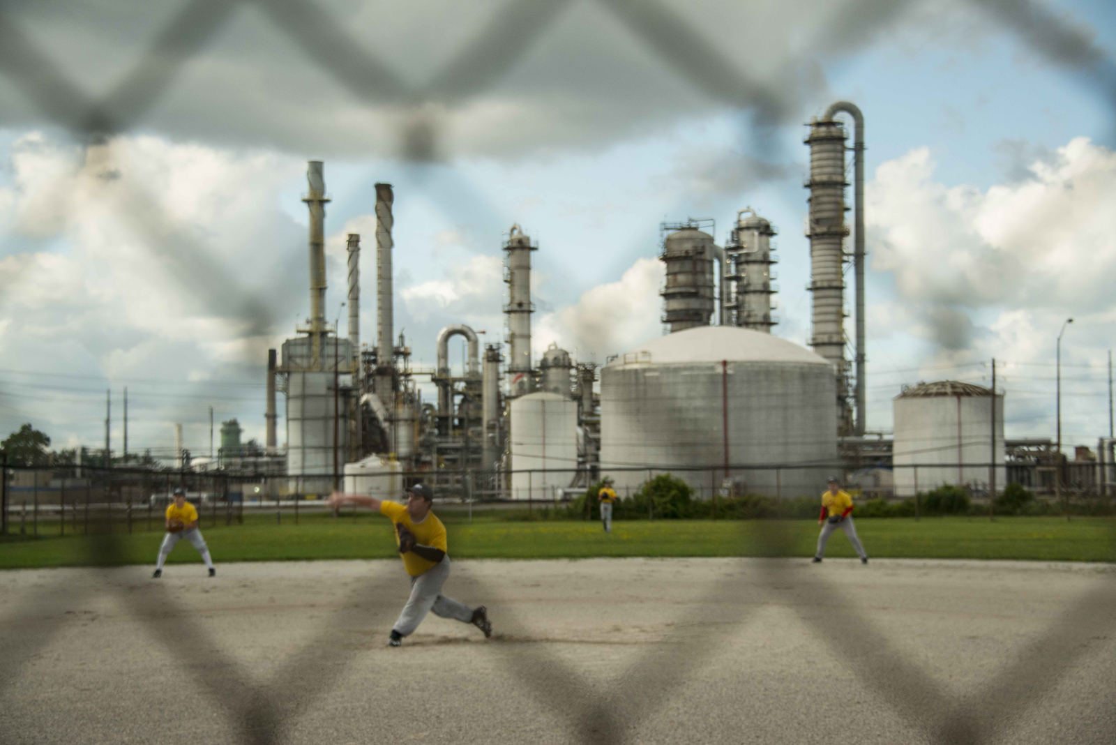 Sarnia, refinery, baseball, Global News, chemical plant