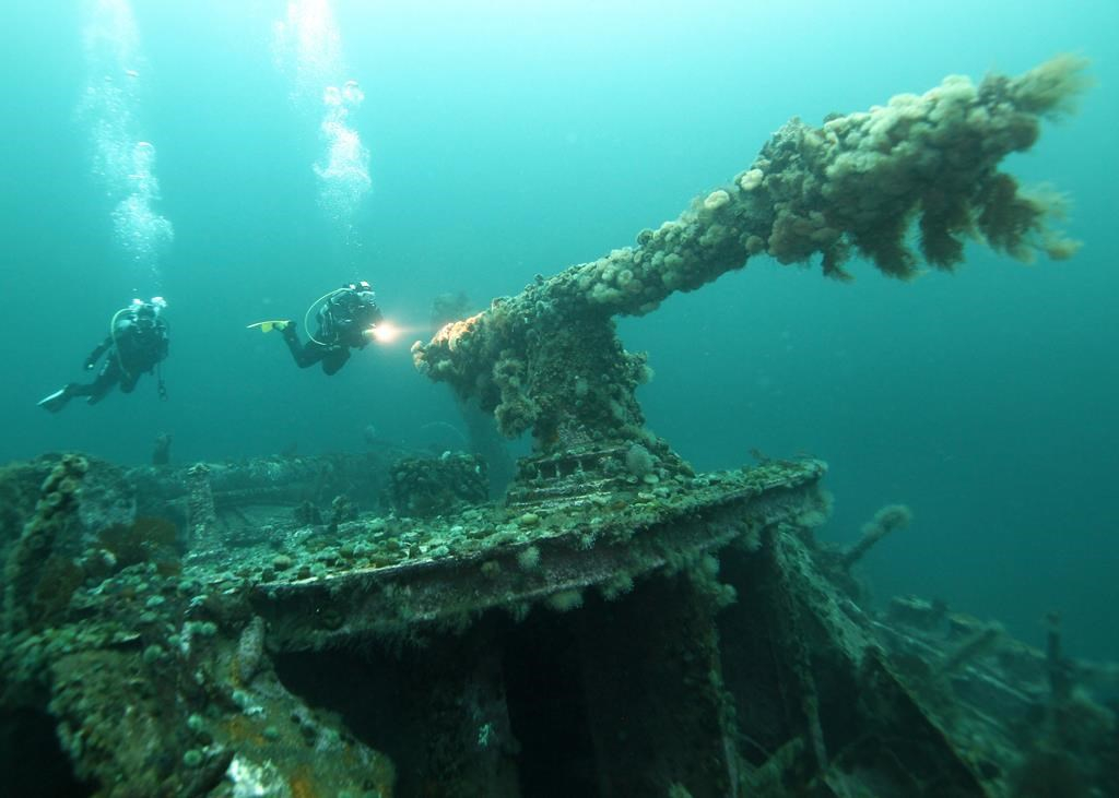 Armed Forces To Sweep Explosives From Nazi Sunk Ships Off