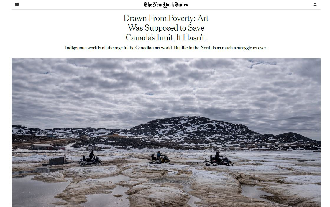 1119px x 702px - Inuit, reporters call out New York Times for 'trauma porn ...