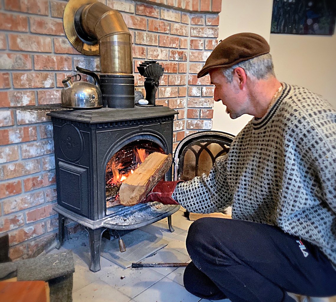 How to get rid of a wood-burning stove, Air pollution