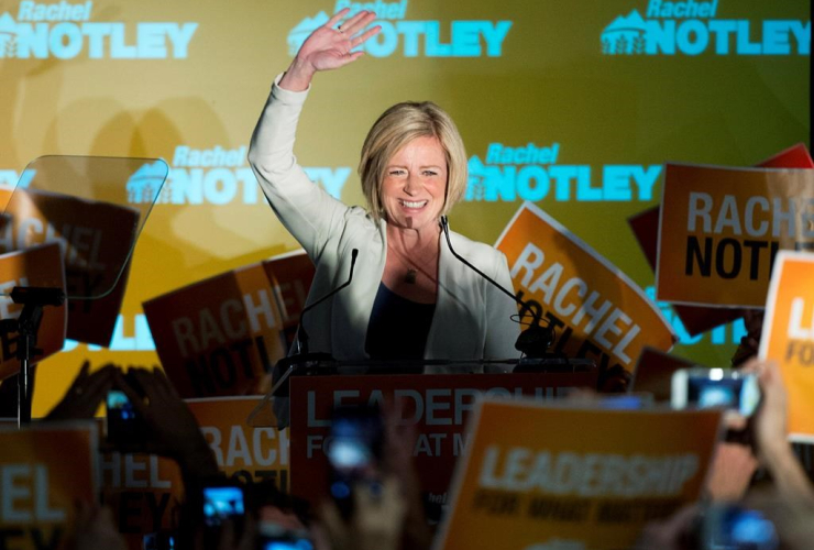 Alberta NDP Premier elect Rachel Notley