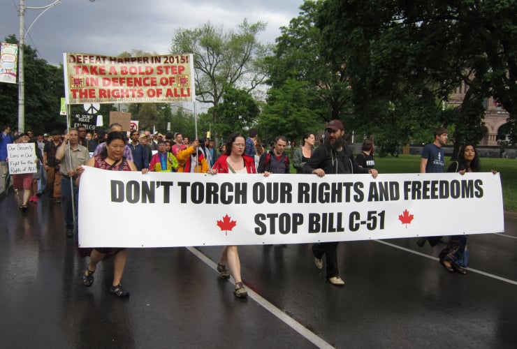 Bill C-51, Canadian politics, Harper government, 