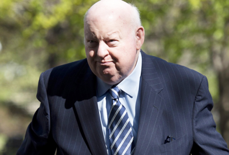 Mike Duffy arriving at Ottawa trial. Canadian Press photo