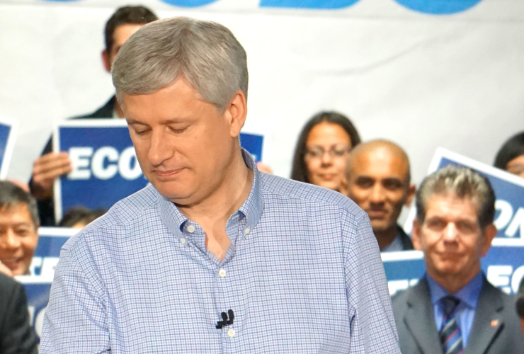Stephen Harper, Conservative Party, 2015 federal election, Justin Trudeau 