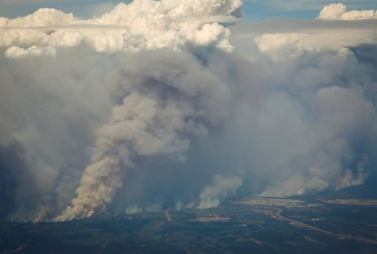 Fort McMurray, forest fires, climate change