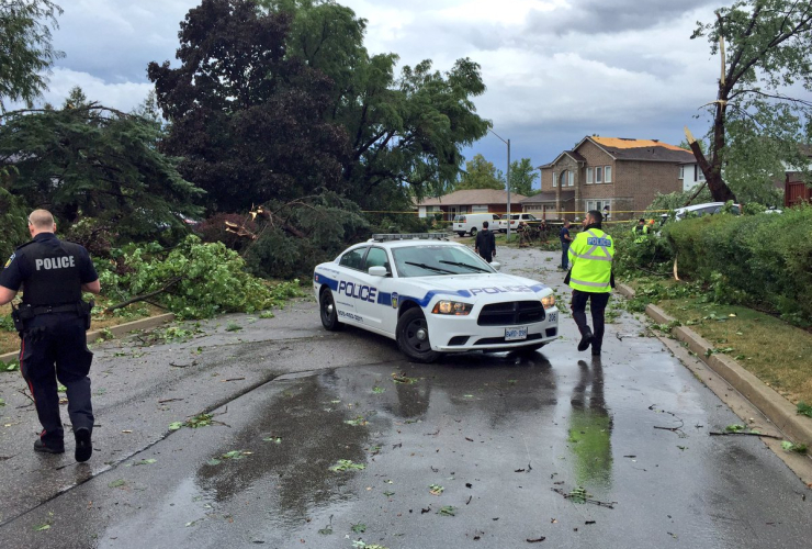 severe storm, Ontario, Peel Regional Police, Toronto, climate change, extreme weather