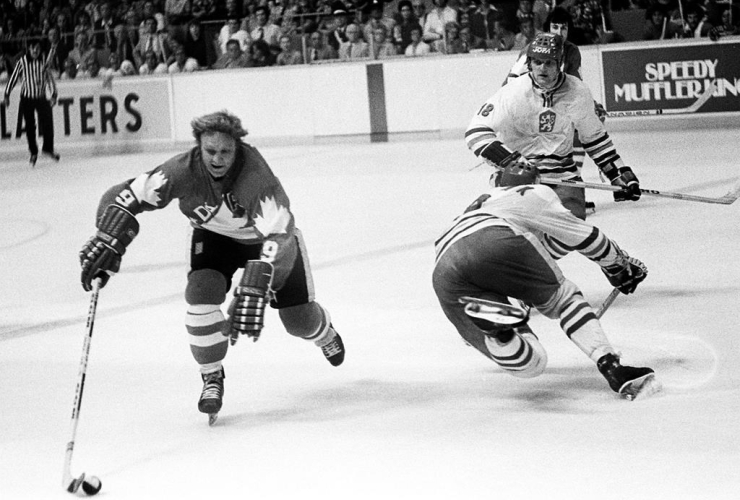 Canada Cup, 1976, Soviet Union, hockey, RCMP