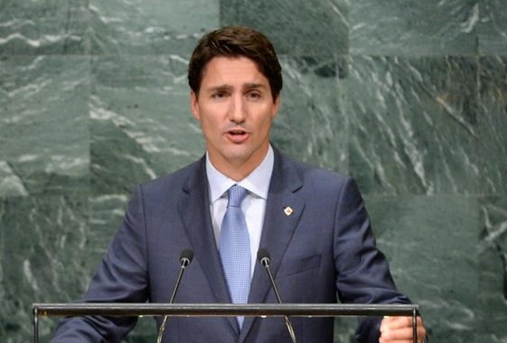 Justin Trudeau, United Nations
