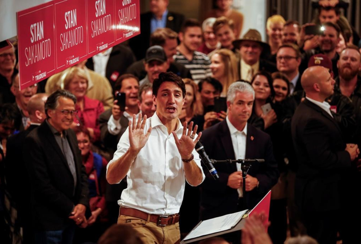 Justin Trudeau, Medicine Hat, Alberta, Liberal Party of Canada, Conservative Party of Canada
