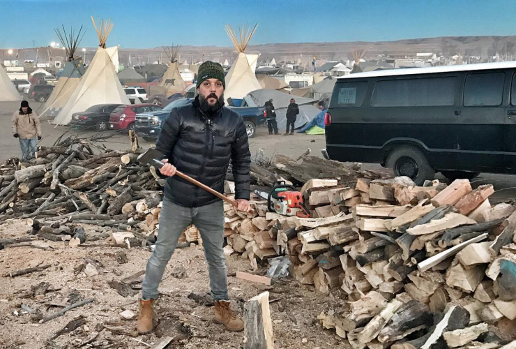 George Stroumboulopoulos, Standing Rock, Strombo Show, Dakota Access pipeline