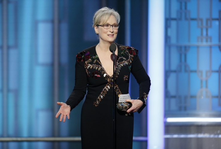 Meryl Streep, Golden Globes, journalism, Donald Trump
