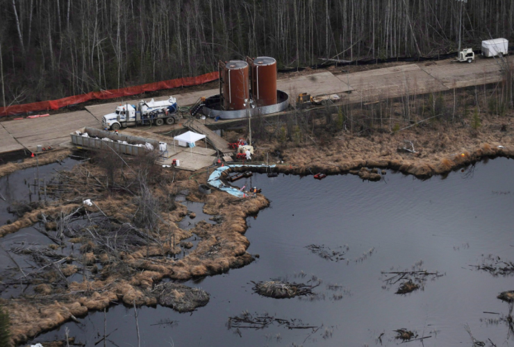 Plans Midstream, oil spill, Alberta, fine