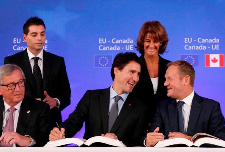 European Union, Justin Trudeau, trade deal