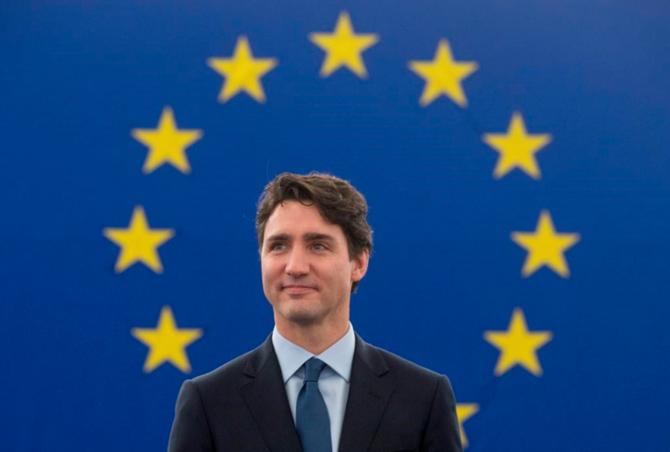 Justin Trudeau, Europe, trade deal, foreign affairs, Donald Trump, European Union