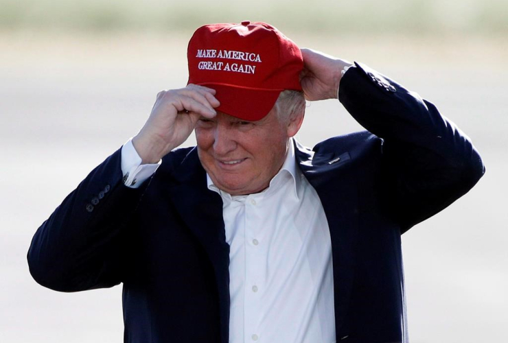 Donald Trump, hat, Make America Great Again