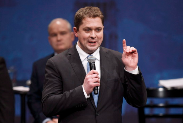 Andrew Scheer, Tory leadership race, federal Conservatives